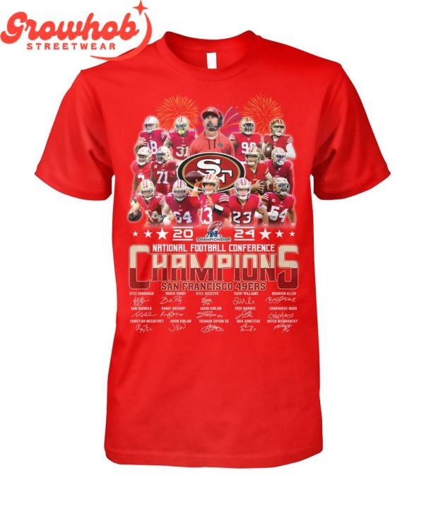 San Francisco 49ers National Football Conference Champions 2024 T-Shirt