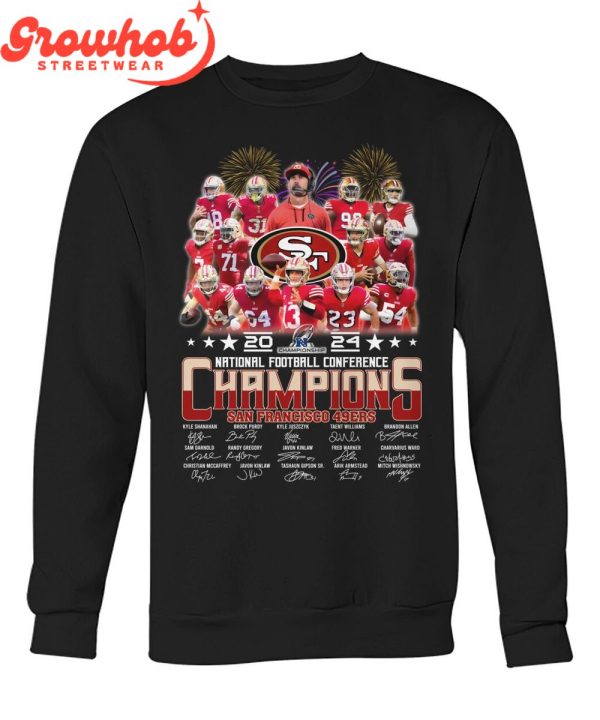 San Francisco 49ers National Football Conference Champions 2024 T-Shirt