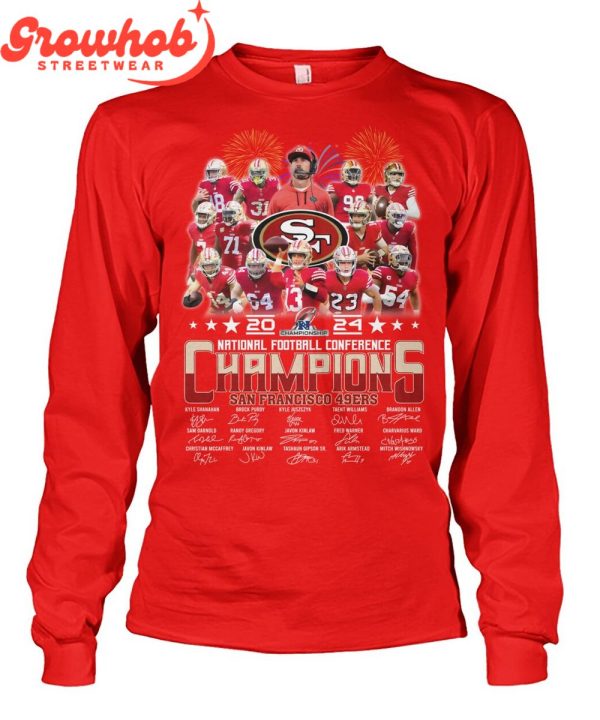 San Francisco 49ers National Football Conference Champions 2024 T-Shirt