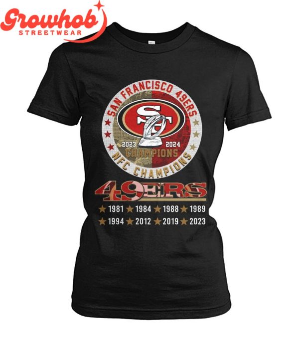 San Francisco 49ers NFC 2023 Champions T-Shirt