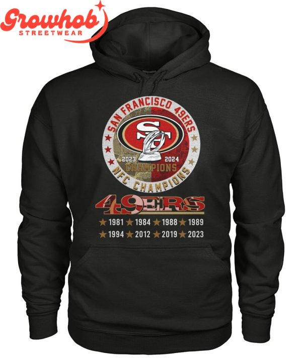 San Francisco 49ers NFC 2023 Champions T-Shirt