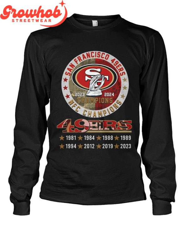 San Francisco 49ers NFC 2023 Champions T-Shirt