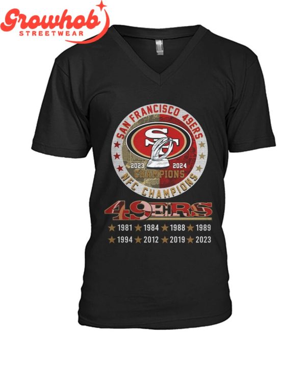 San Francisco 49ers NFC 2023 Champions T-Shirt