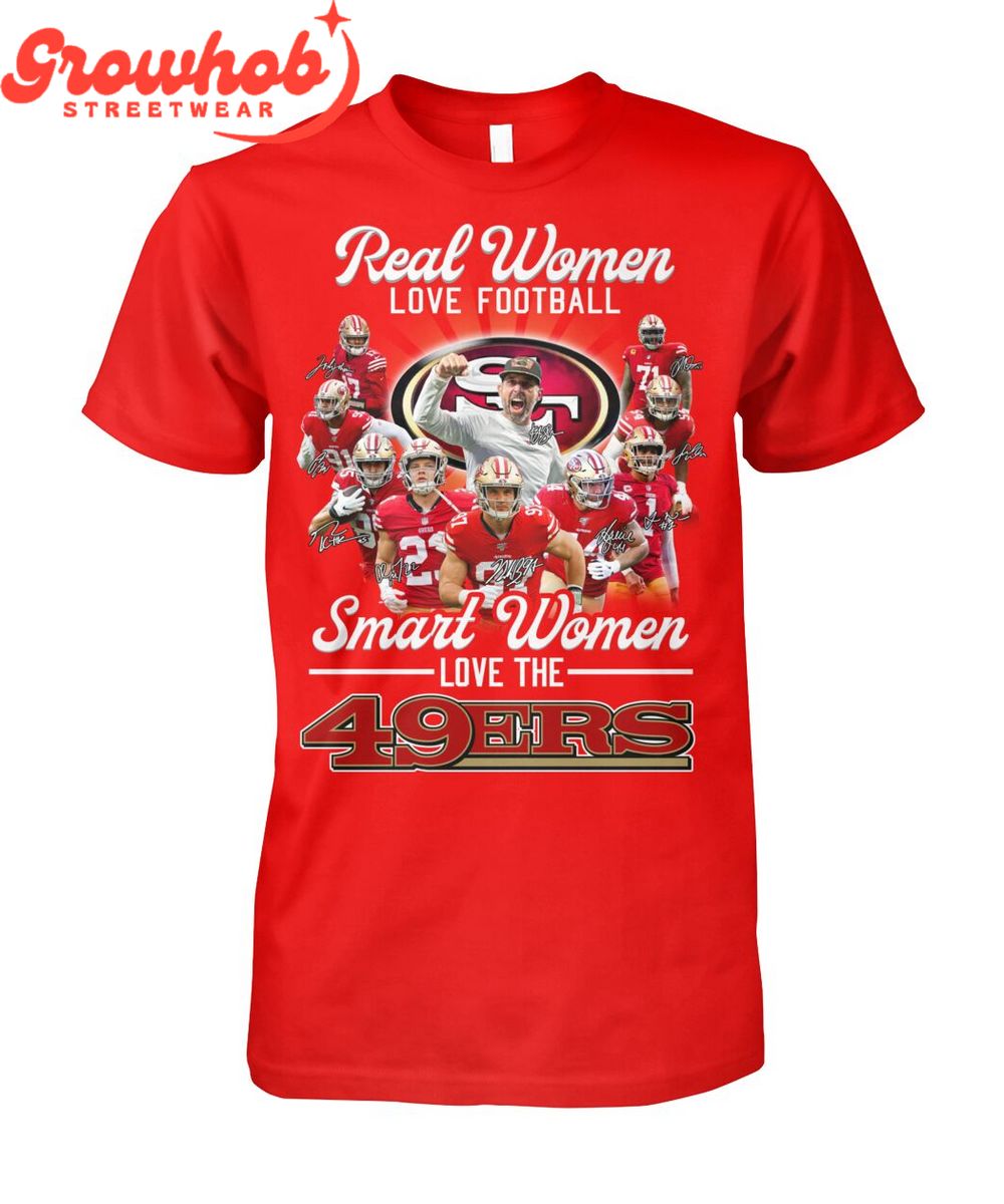 San Francisco 49ers Smart Women Love 49ers T-Shirt