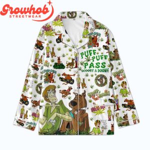 Scooby-Doo Puff Puff Pass Fan Polyester Pajamas Set