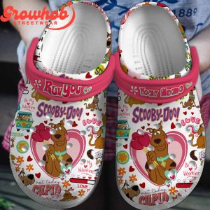 Scooby-Doo Ruv You Valentine Fan Personalized Crocs Clogs