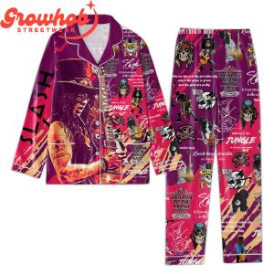 Slash Rock Fan Polyester Pajamas Set