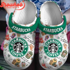Starbucks Coffee Lover Cappuccino Crocs Clogs