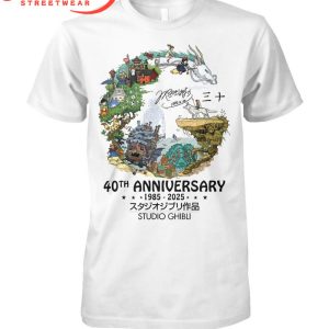 Studio Ghibli 38th Anniversary Miyazaki Hayao T-Shirt