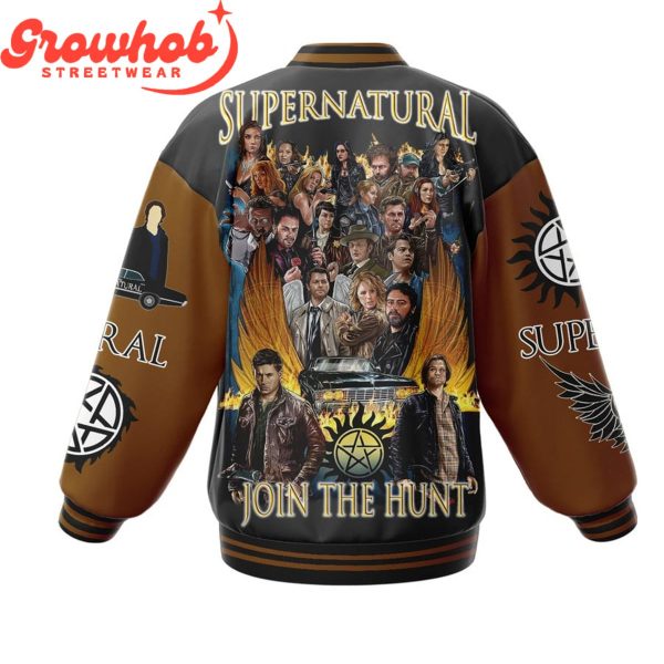 Supernatural Fans Join The Hunt Baseball Jacket