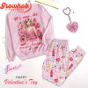 Starbucks Is My Valentine Fleece Pajamas Set Long Sleeve