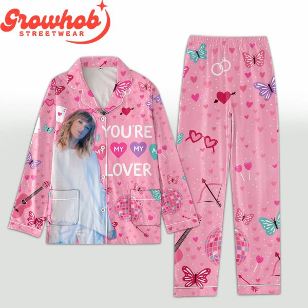 Taylor Swift My Lover Valentine Polyester Pajamas Set