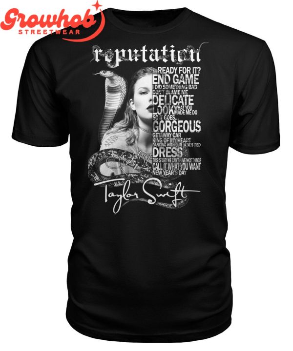 Taylor Swift Reputation Album Memories Fan T-Shirt