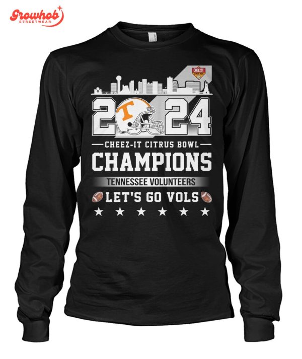Tennessee Volunteers Cheez-it Citrus Bowl Champions 2024 T-Shirt