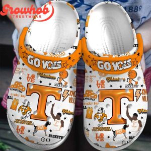 Tennessee Volunteers Go Vols White Edition Crocs Clogs