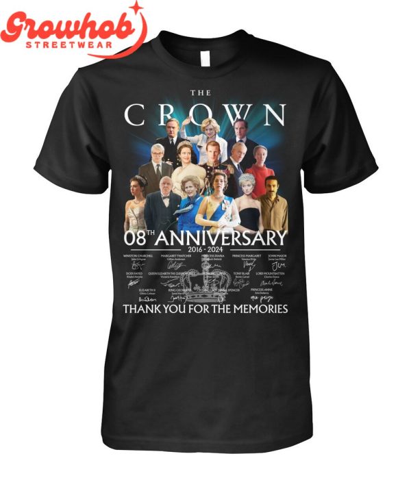 The Crown 8th Anniversary 2016-2024 T-Shirt