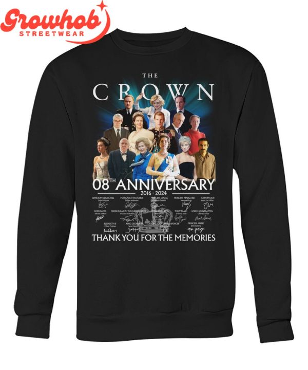 The Crown 8th Anniversary 2016-2024 T-Shirt