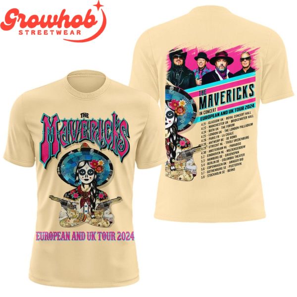 The Mavericks In Concert 2024 Schedule Fan Hoodie Shirts