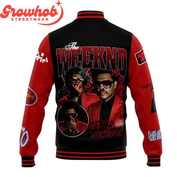 The Weeknd After Hours Baseball Jacket