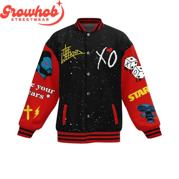 The Weeknd Live Life For The Moment Baseball Jacket