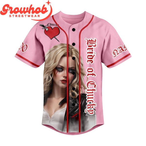 Tiffany Valentine Barbie Bride Of Chucky Personalized Baseball Jersey