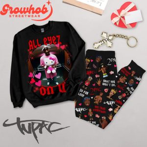 Tupac Valentine Fever Fleece Pajamas Set