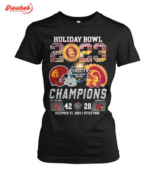 USC Trojans Holiday Bowl Champions 2023 T-Shirt
