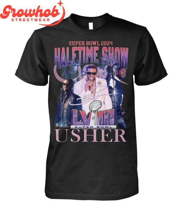 Usher Super Bowl 2024 Halftime Show T-Shirt