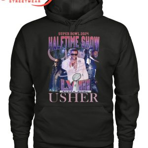 Usher Super Bowl 2024 Halftime Show T-Shirt