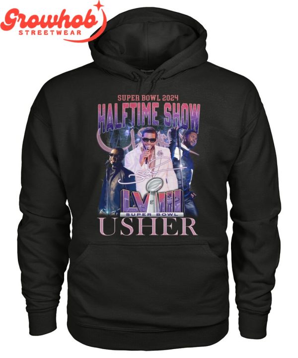 Usher Super Bowl 2024 Halftime Show T-Shirt