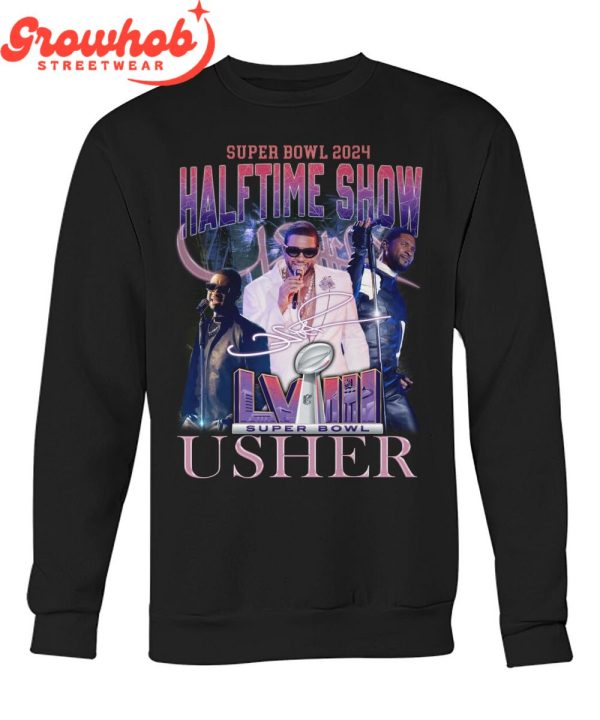 Usher Super Bowl 2024 Halftime Show T-Shirt