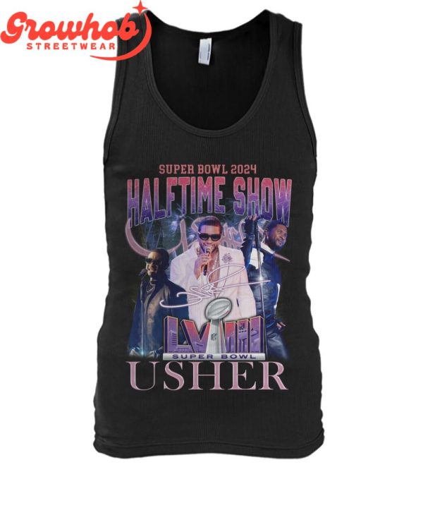 Usher Super Bowl 2024 Halftime Show T-Shirt