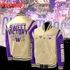 Washington Huskies 2024 Sugar Bowl Champions Baseball Jacket Purple