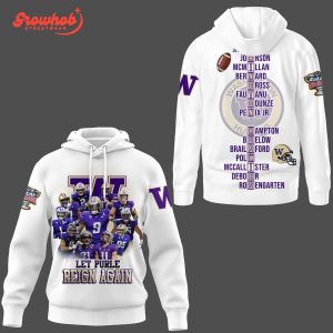 Washington Huskies Football Purple Reign Hoodie Shirts