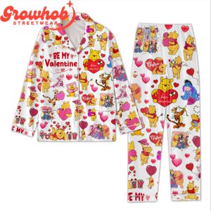 Winnie The Pooh Be My Valentine Polyester Pajamas Set