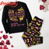 Stitch Valentine All I Want Fleece Pajamas Set Long Sleeve