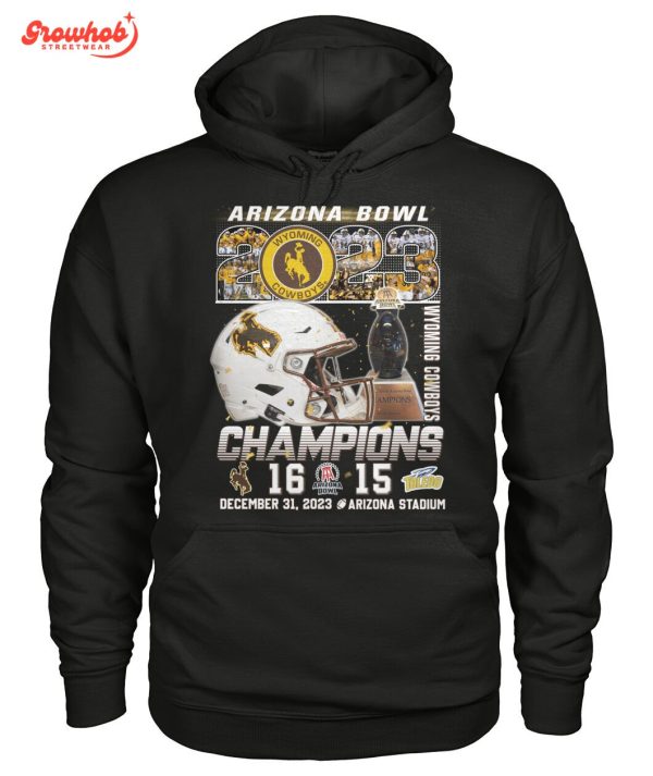 Wyoming Cowboys Arizona Bowl Champions 2023 T-Shirt