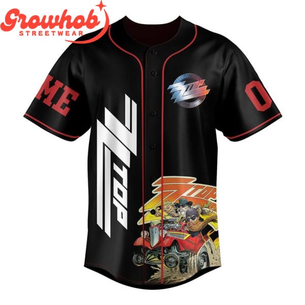 ZZ Top 55th Anniversary 1969-2024 Personalized Baseball Jersey