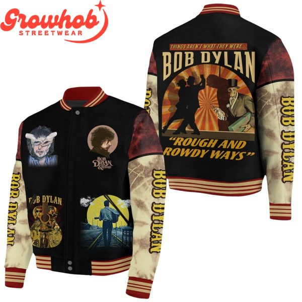 Bob Dylan Rough And Rowdy Ways Baseball Jacket