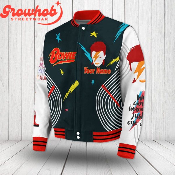 David Bowie Limited Personalized Baseball Jacket