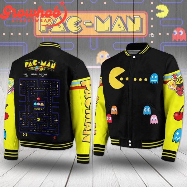 Pac-Man Limited Game Baseball Jacket