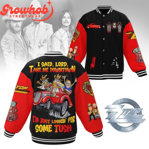 ZZTop Fans Take Me Downtown Baseball Jacket