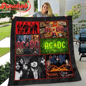 AC/DC Fan Love Fleece Blanket Quilt