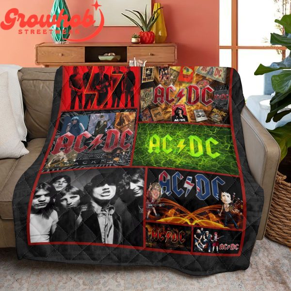 AC/DC Fan Love Fleece Blanket Quilt