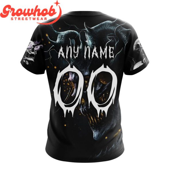 Anaheim Ducks Skull Art Demon Hoodie Shirts