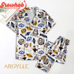 Argylle The Cat Out Of The Bag Polyester Pajamas Set