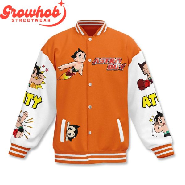 Astro Boy Got Machine Gun Fan Baseball Jacket