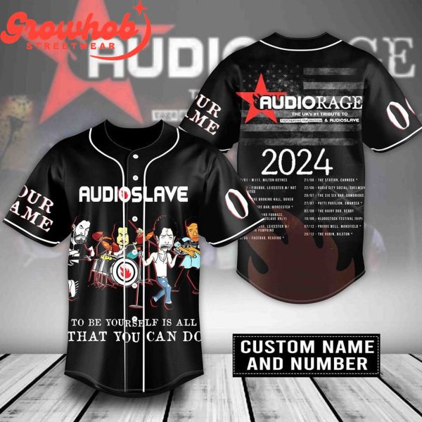 Audioslave Fans The Tour 2024 Personalized Baseball Jersey