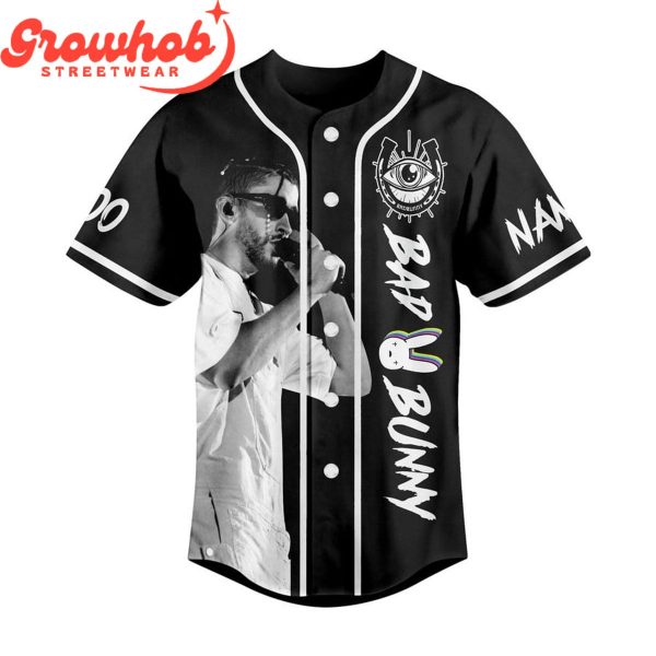 Bad Bunny Ready For The Most Wanted Tour Personalized Baseball Jersey