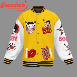 Betty Boop Sweet Bananas Baseball Jacket